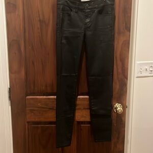 Madewell waxed skinny jeans